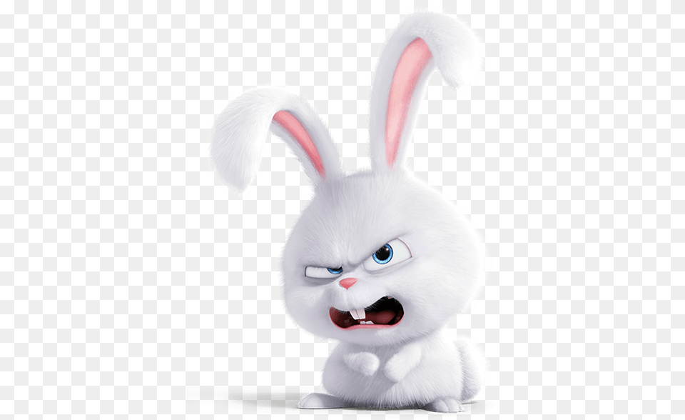 Snowball The Secret Life Of Pets Movie The Secret Life Of Pets Snowball, Toy, Plush, Mammal, Animal Free Transparent Png