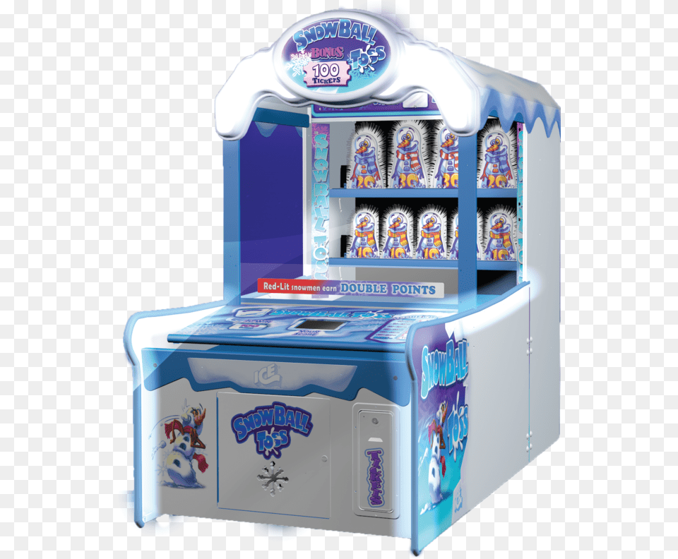 Snowball Toss Arcade Game, Person, Arcade Game Machine, Face, Head Free Png
