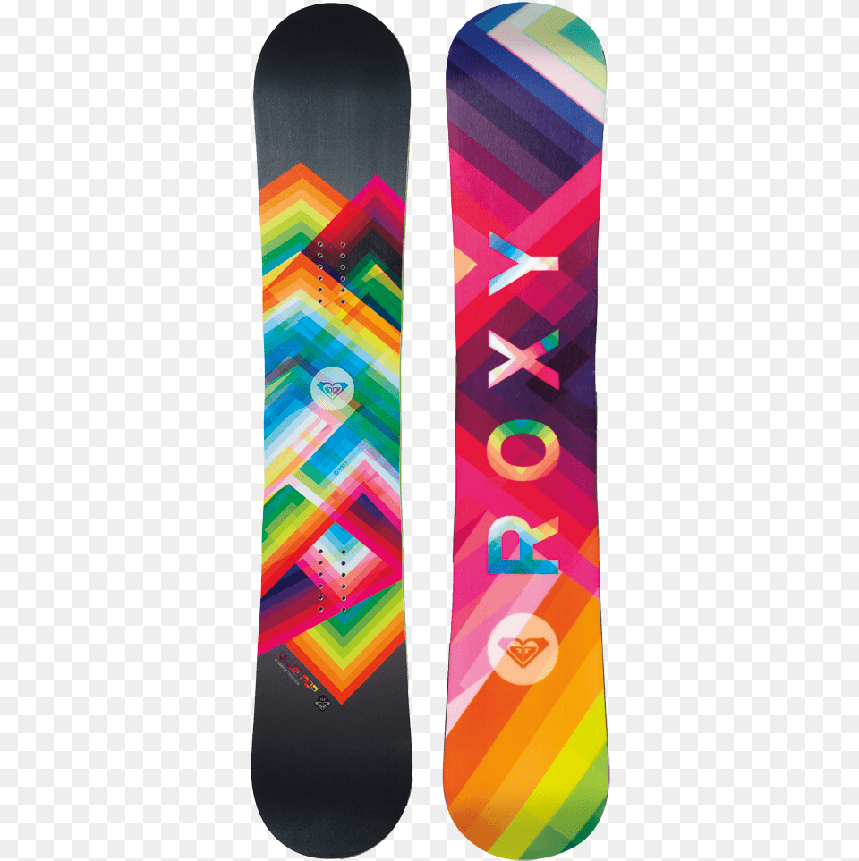 Snowboard Roxy Ollie Pop, Adventure, Snowboarding, Snow, Person Png Image