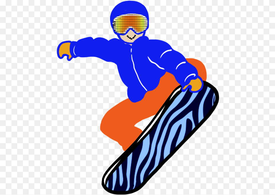 Snowboarder Blue Hat Snowboard Clipart, Adventure, Snowboarding, Snow, Person Png