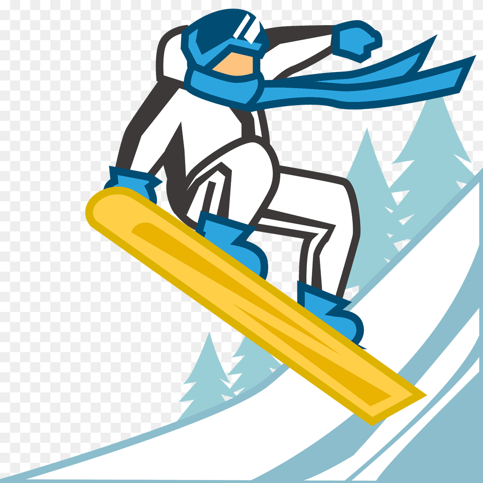 Snowboarder Emoji Clipart, Adventure, Sport, Snowboarding, Snow Png