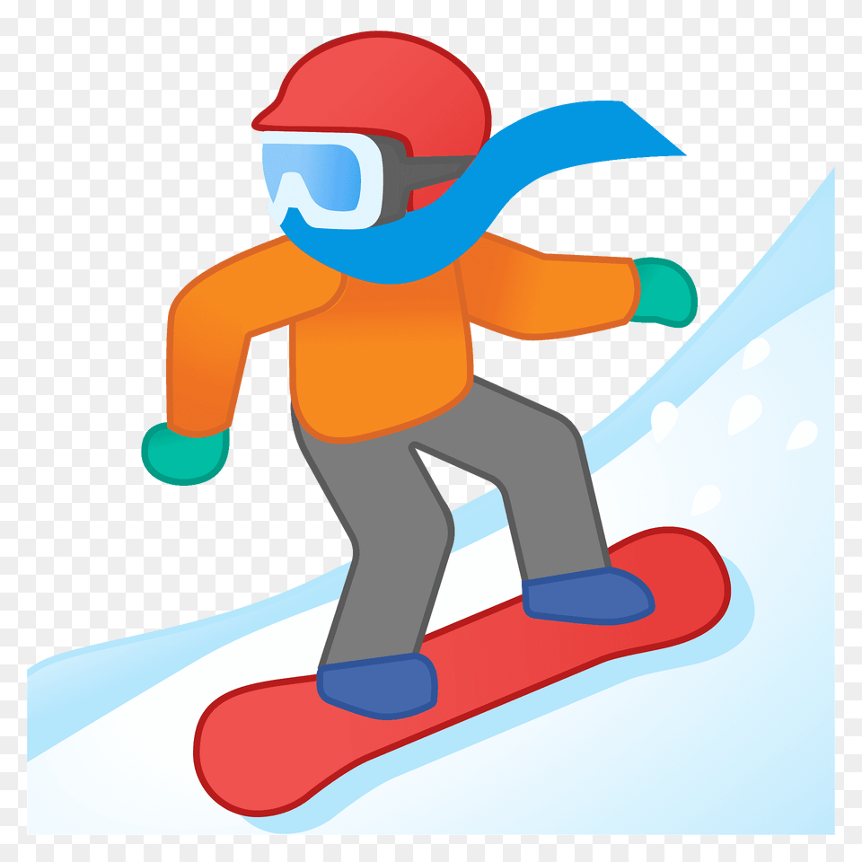 Snowboarder Emoji Clipart, Adventure, Leisure Activities, Nature, Outdoors Free Transparent Png