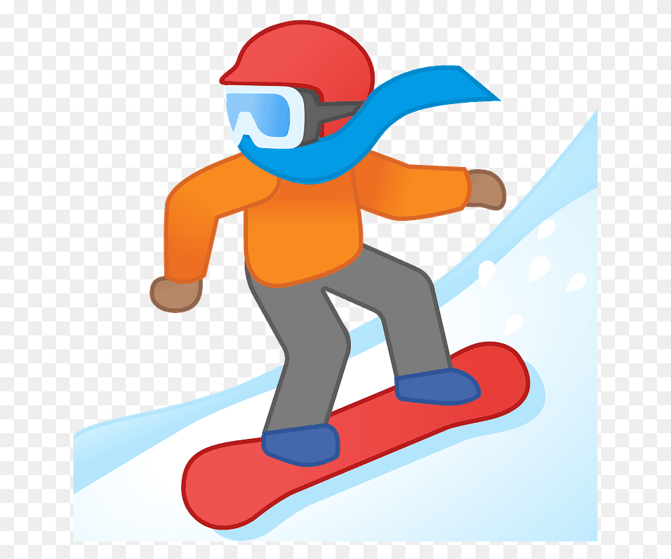 Snowboarder Emoji Snowboard Emojis, Adventure, Leisure Activities, Nature, Outdoors Free Transparent Png