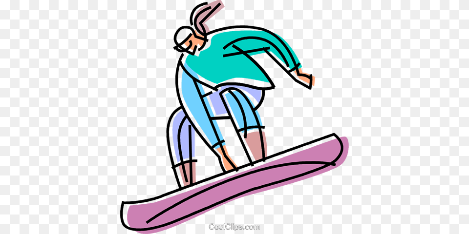 Snowboarder Performing A Trick Royalty Free Vector Clip Art, Nature, Outdoors, Adventure, Sport Png