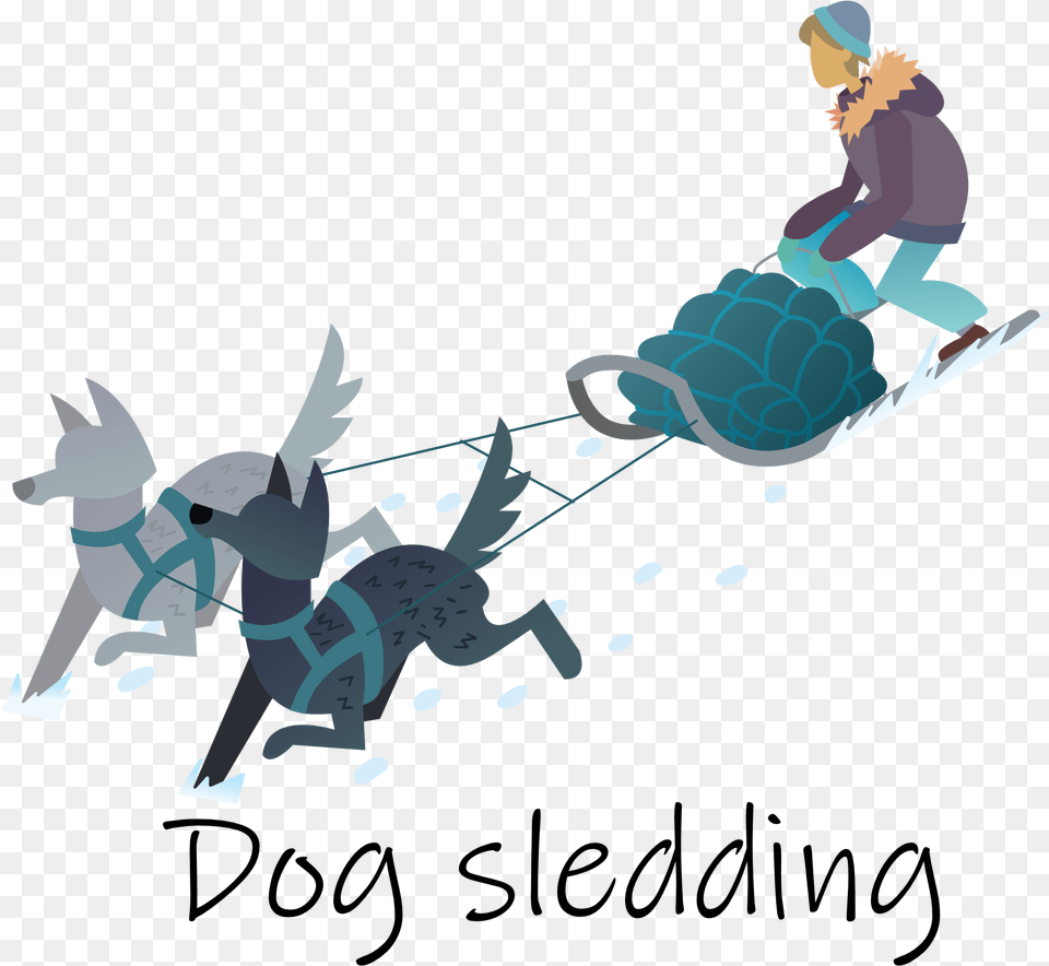 Snowboarding, Nature, Outdoors, Sled, Animal Png