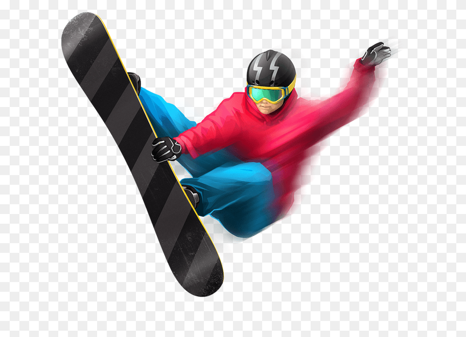 Snowborder, Outdoors, Nature, Sport, Snowboarding Png Image