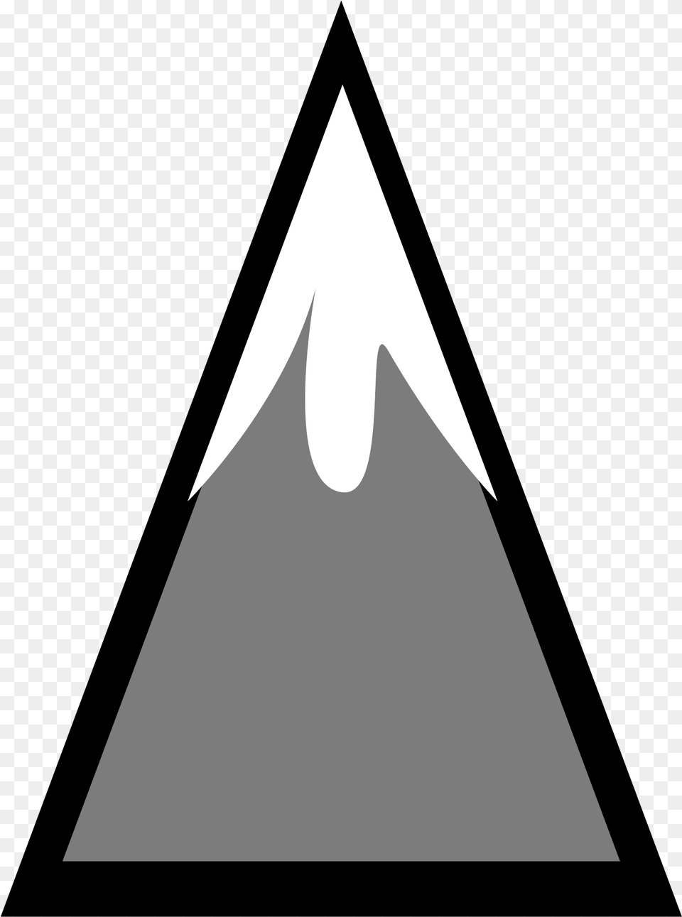 Snowcapped Mountain Clip Arts, Triangle, Blade, Dagger, Knife Png Image