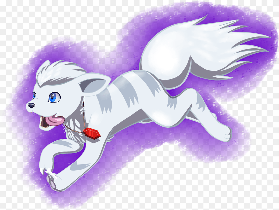 Snowcrystal The White Growlithe From The Pokemon Fanfic Cartoon, Baby, Person, Book, Comics Free Transparent Png