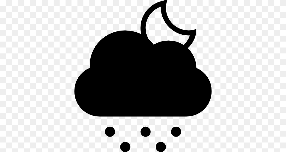 Snowfall Clipart Hail Cloud, Gray Png