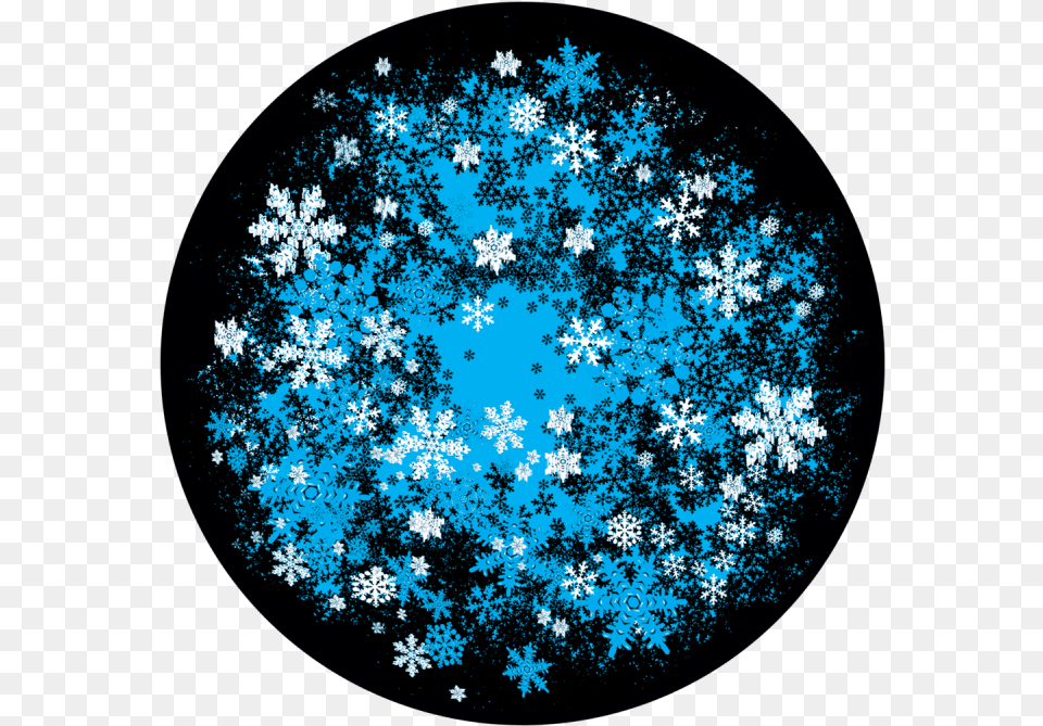 Snowfall Flurry Circle, Nature, Outdoors, Snow, Pattern Free Png Download