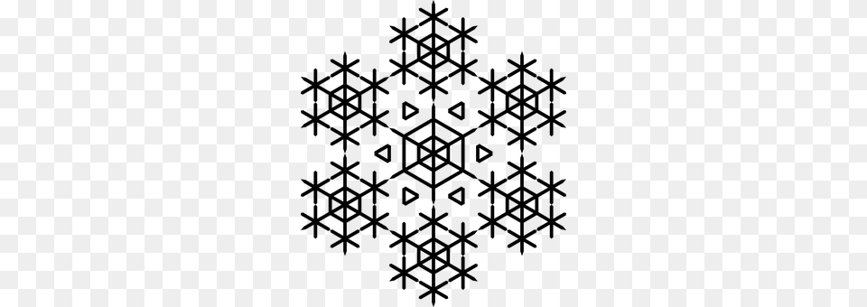 Snowflake Gray Free Transparent Png