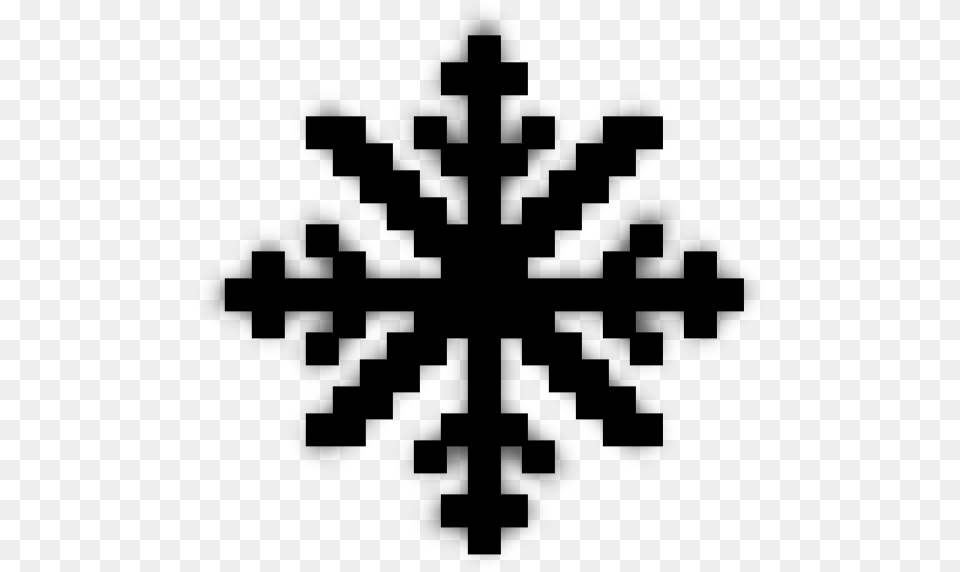 Snowflake, Gray Png Image