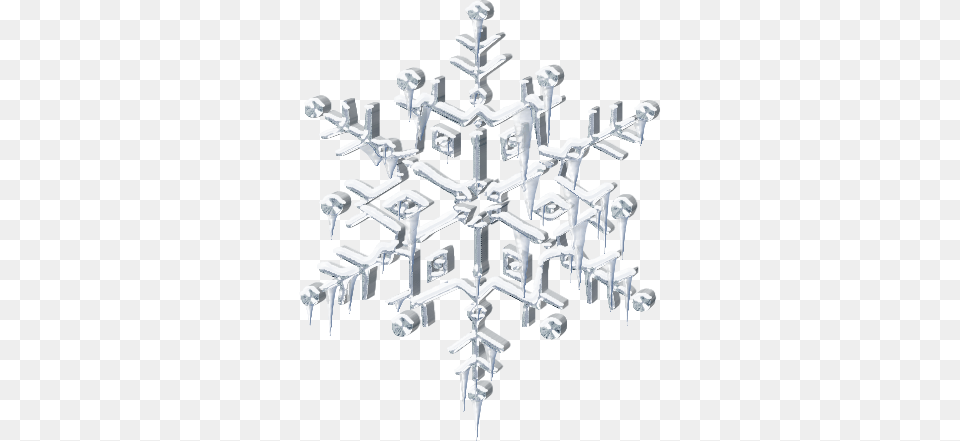 Snowflake, Nature, Outdoors, Snow, Chandelier Free Png