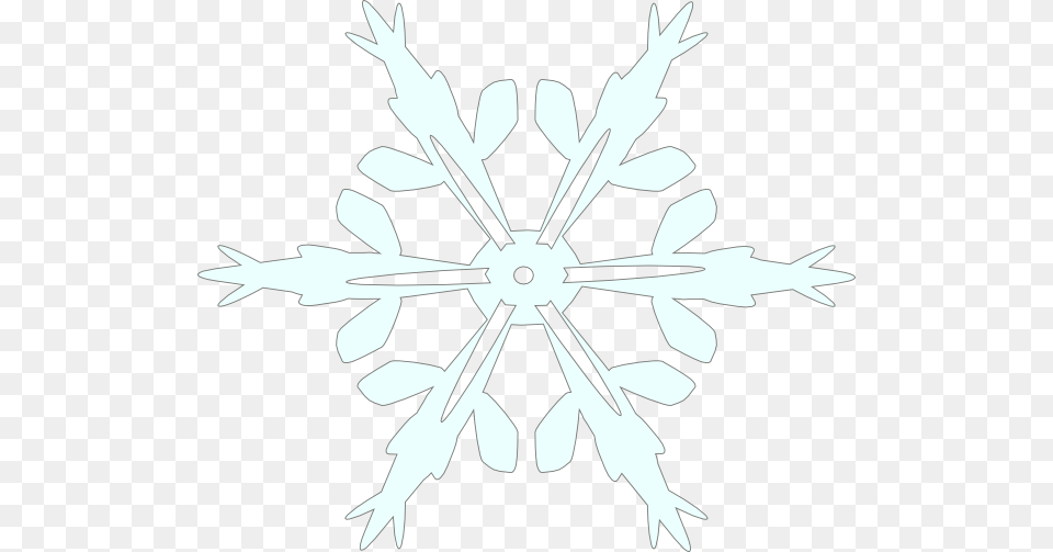 Snowflake 5 Clip Art Vector Snowflake Clip Art, Nature, Outdoors, Snow, Animal Free Png