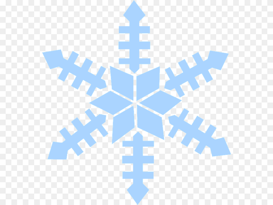 Snowflake Blue Winter Snow Flake Cold Holidays, Nature, Outdoors, First Aid Free Png Download