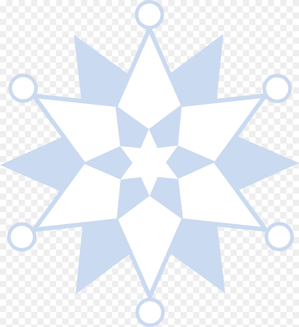Snowflake Border India Nepal Relations Flag, Symbol, Cross, Nature, Outdoors Free Png Download