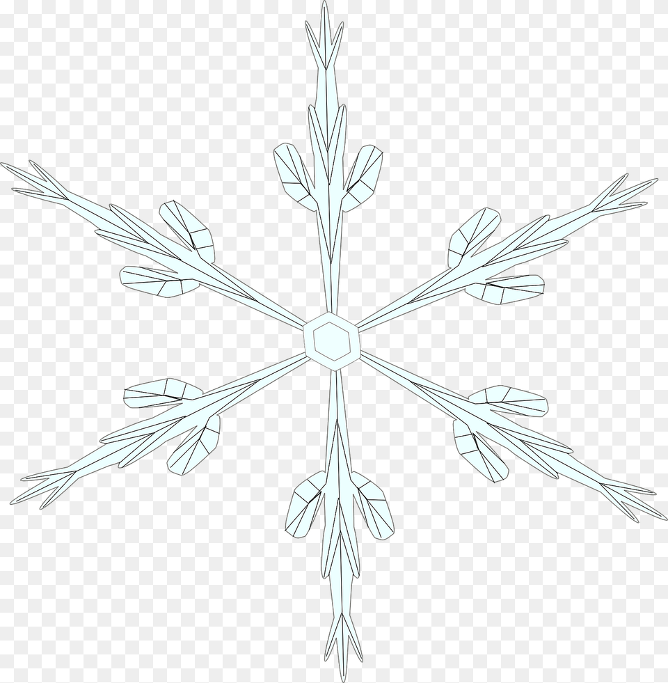 Snowflake Clipart, Nature, Outdoors, Snow, Animal Png