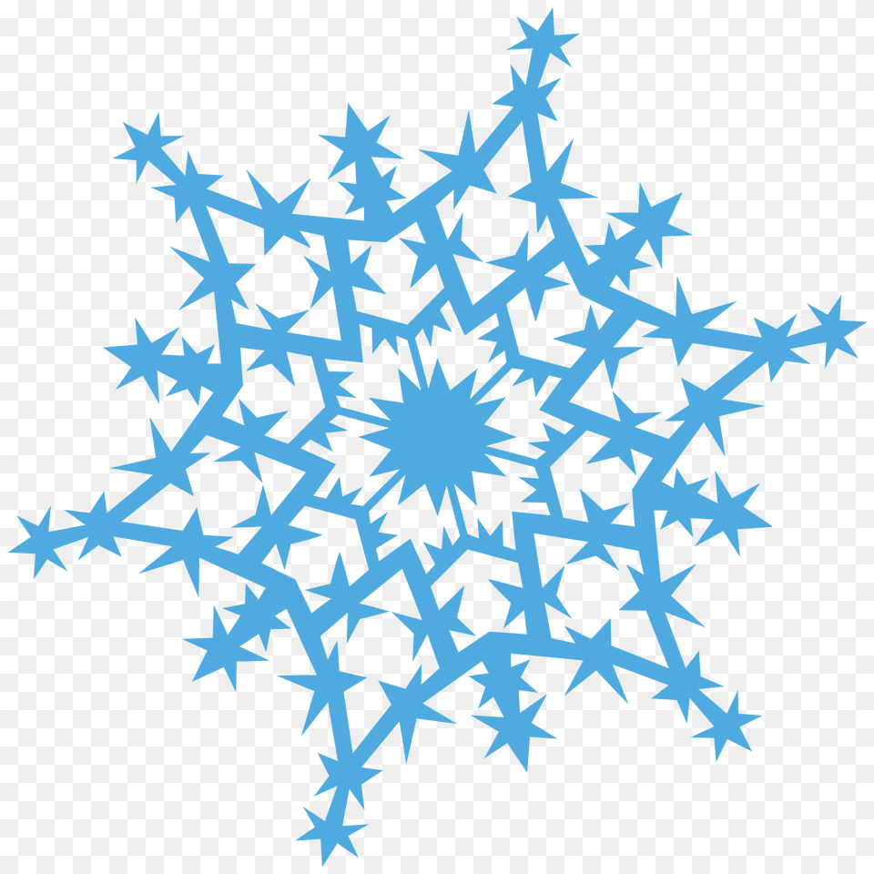 Snowflake Clipart, Nature, Outdoors, Pattern, Snow Free Png
