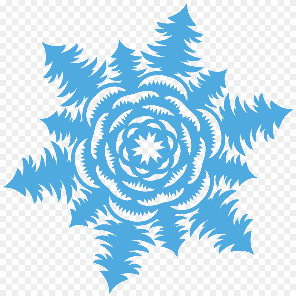 Snowflake Clipart, Pattern, Leaf, Plant, Outdoors Free Png