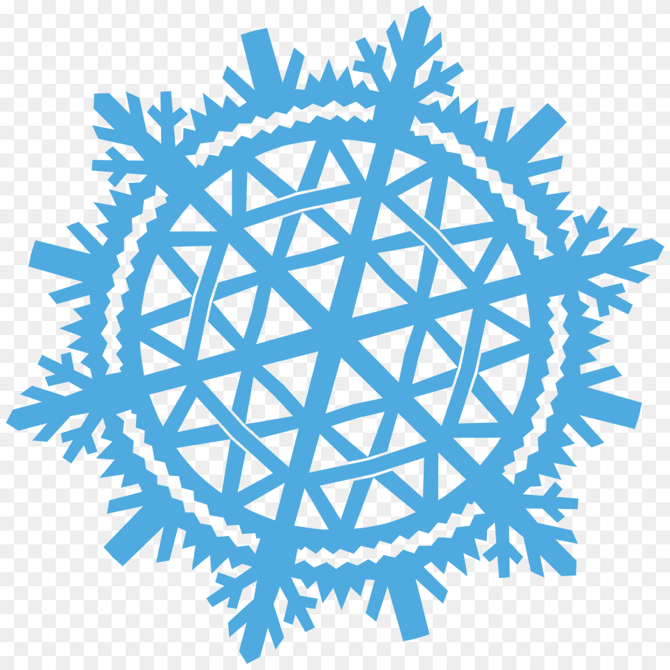 Snowflake Clipart, Nature, Outdoors, Pattern, Snow Free Transparent Png