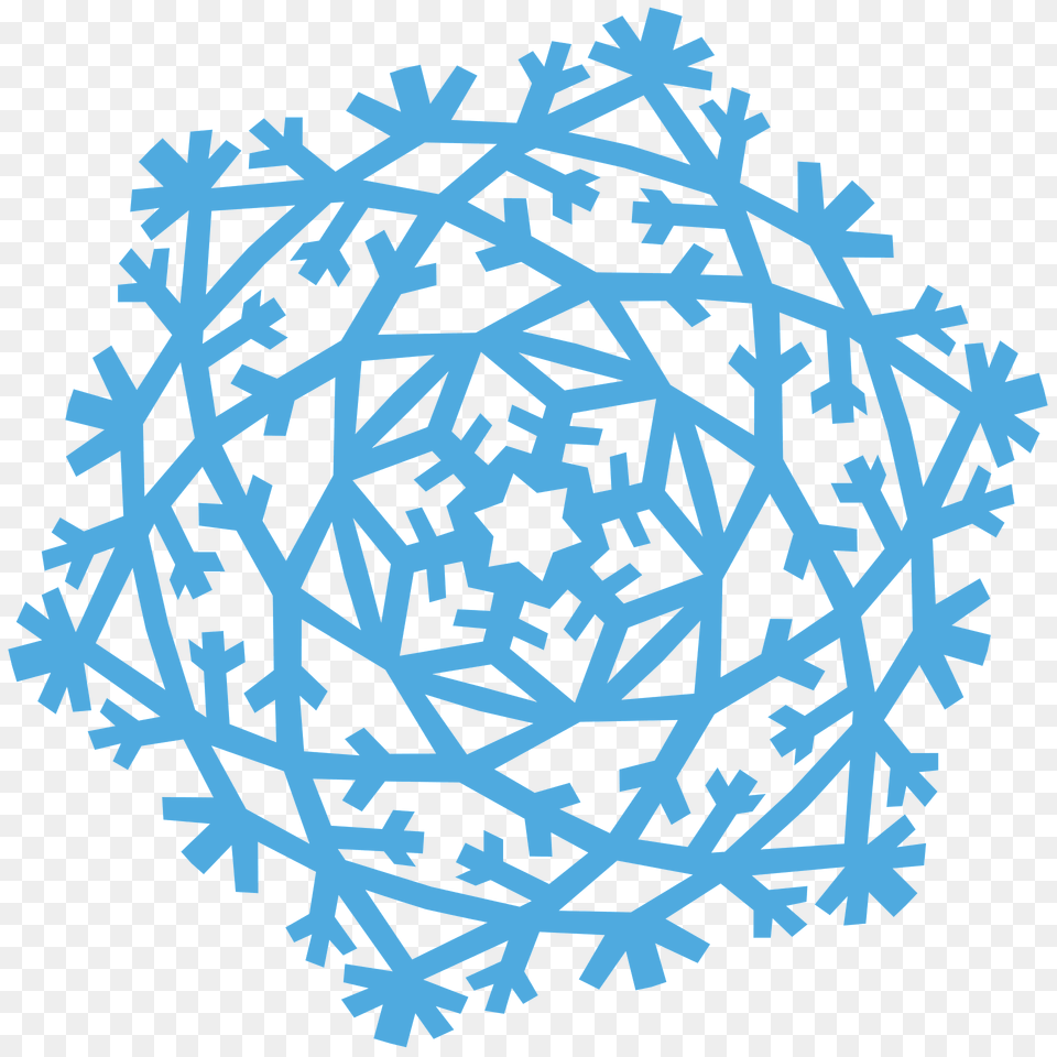 Snowflake Clipart, Nature, Outdoors, Pattern, Snow Png