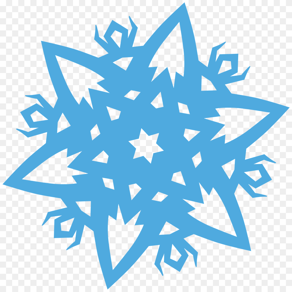 Snowflake Clipart, Nature, Outdoors, Snow Png Image