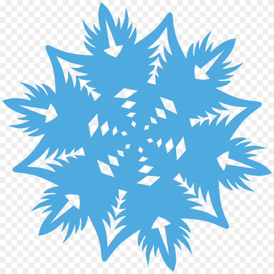 Snowflake Clipart, Pattern, Nature, Outdoors, Animal Free Png