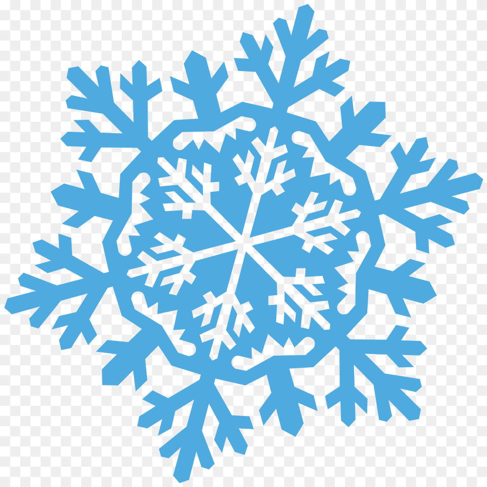 Snowflake Clipart, Nature, Outdoors, Snow Free Png Download