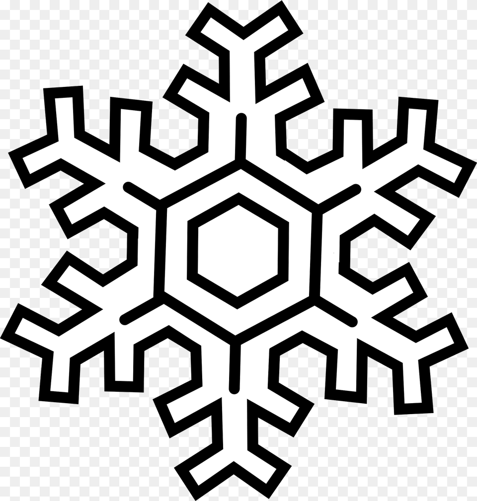 Snowflake Clipart, Nature, Outdoors, Snow Png Image