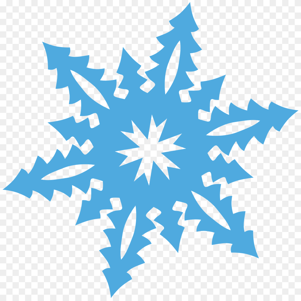 Snowflake Clipart, Leaf, Nature, Outdoors, Plant Free Transparent Png