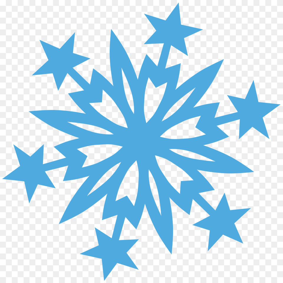 Snowflake Clipart, Nature, Outdoors, Snow Free Png Download