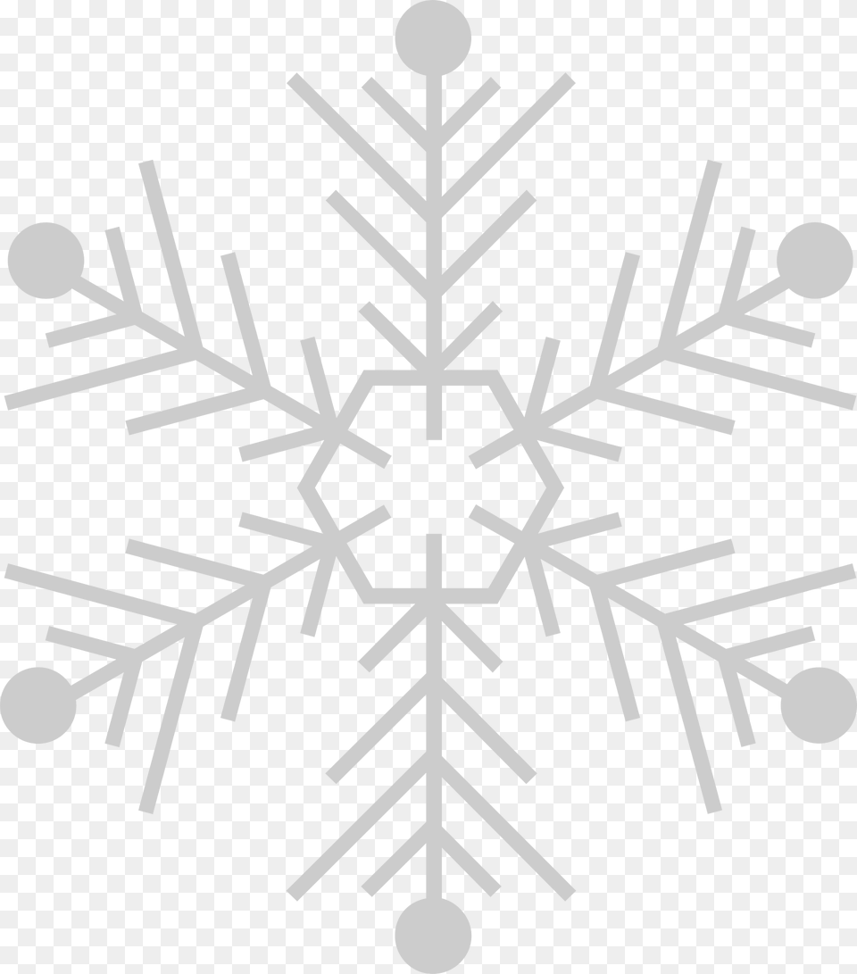 Snowflake Clipart, Nature, Outdoors, Snow Png Image