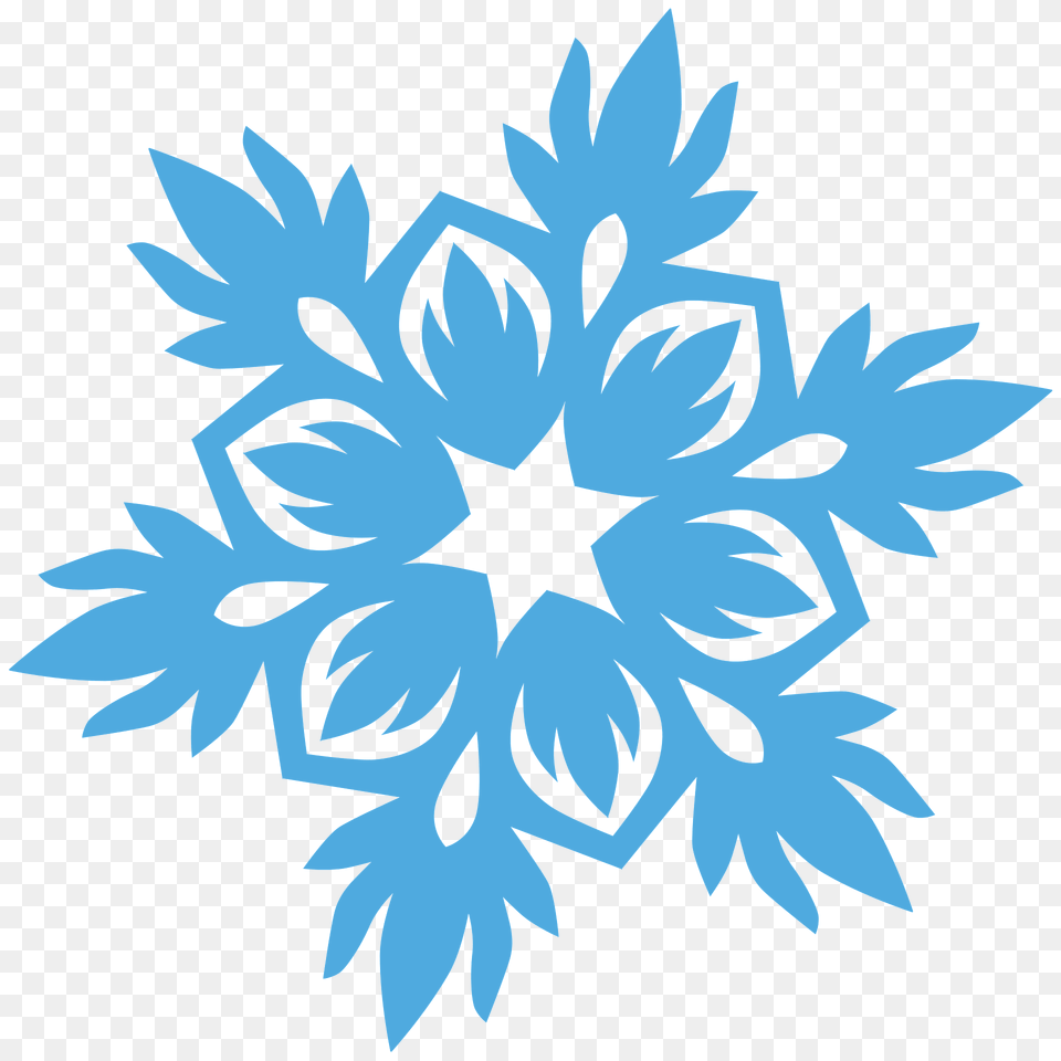 Snowflake Clipart, Nature, Art, Plant, Graphics Free Png Download