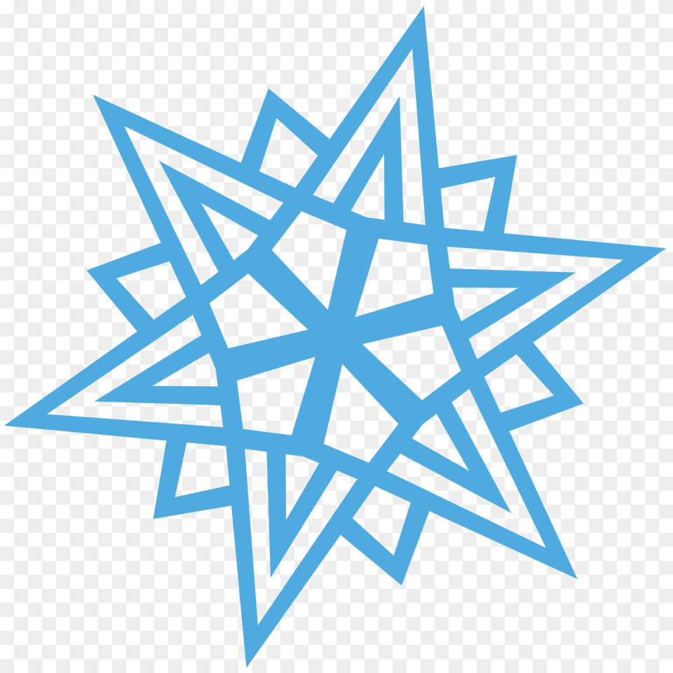 Snowflake Clipart, Nature, Outdoors, Star Symbol, Symbol Png Image