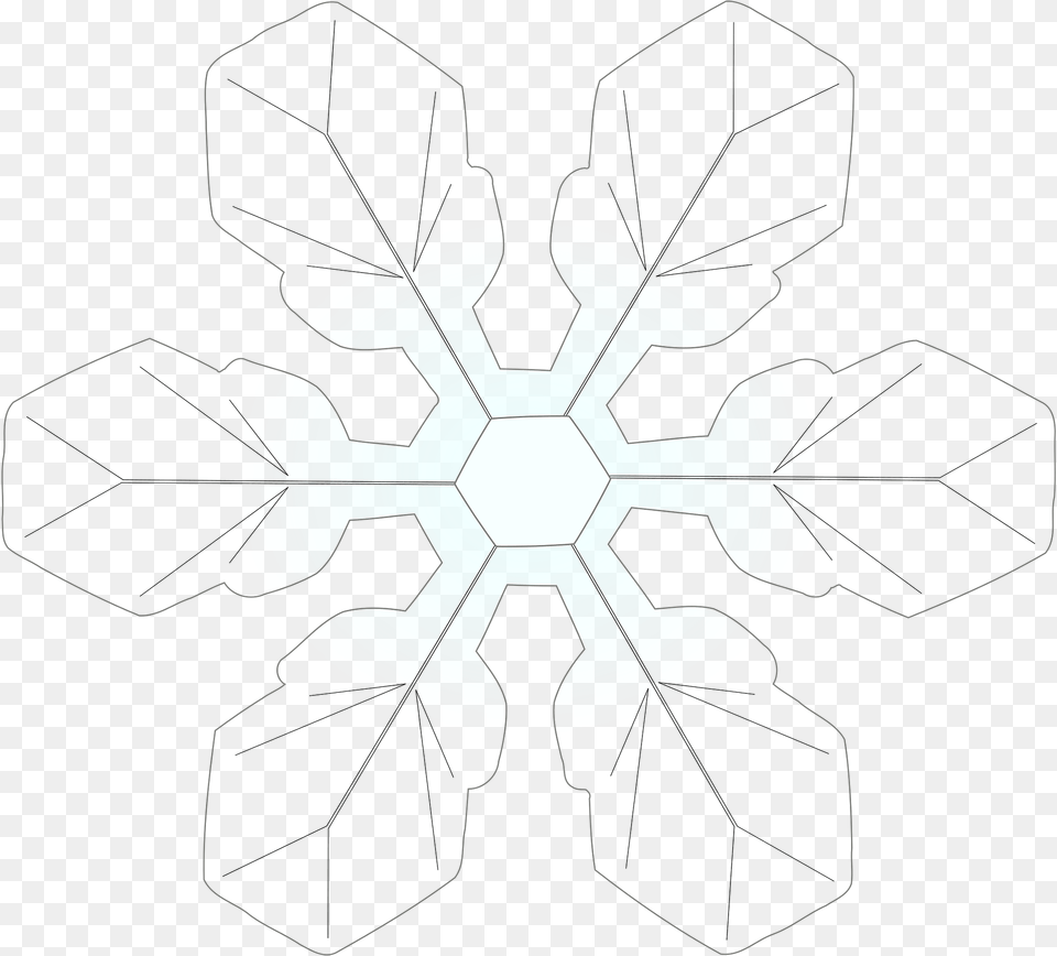 Snowflake Clipart, Leaf, Nature, Outdoors, Plant Png Image