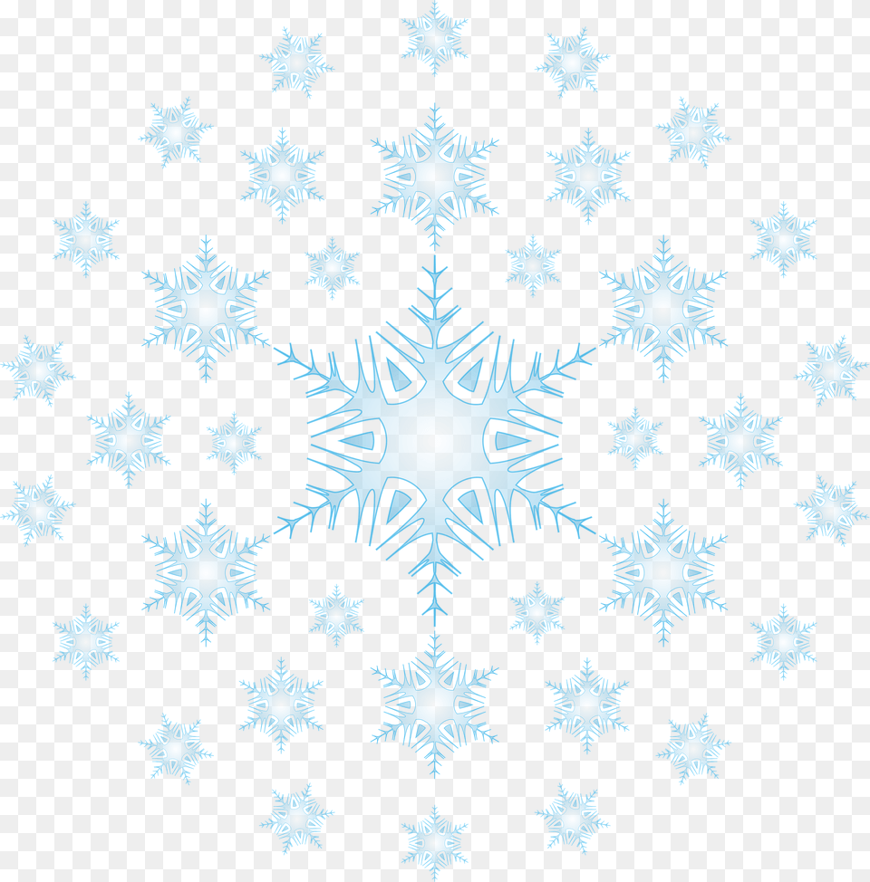 Snowflake Clipart, Nature, Outdoors, Pattern, Snow Png