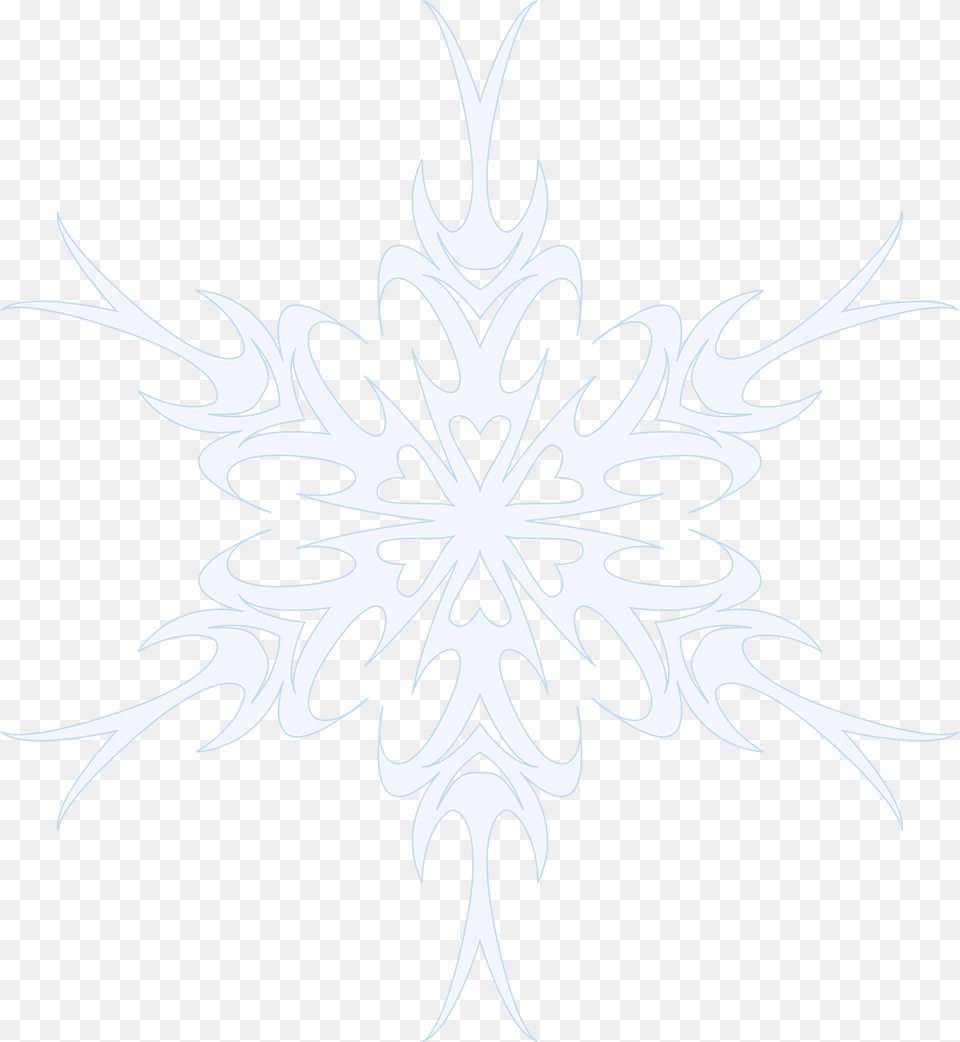 Snowflake Clipart, Nature, Outdoors, Snow, Leaf Free Png Download