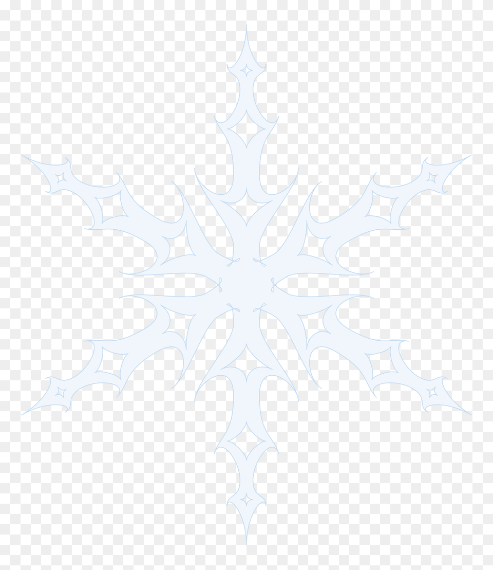 Snowflake Clipart, Leaf, Plant, Outdoors, Nature Png Image