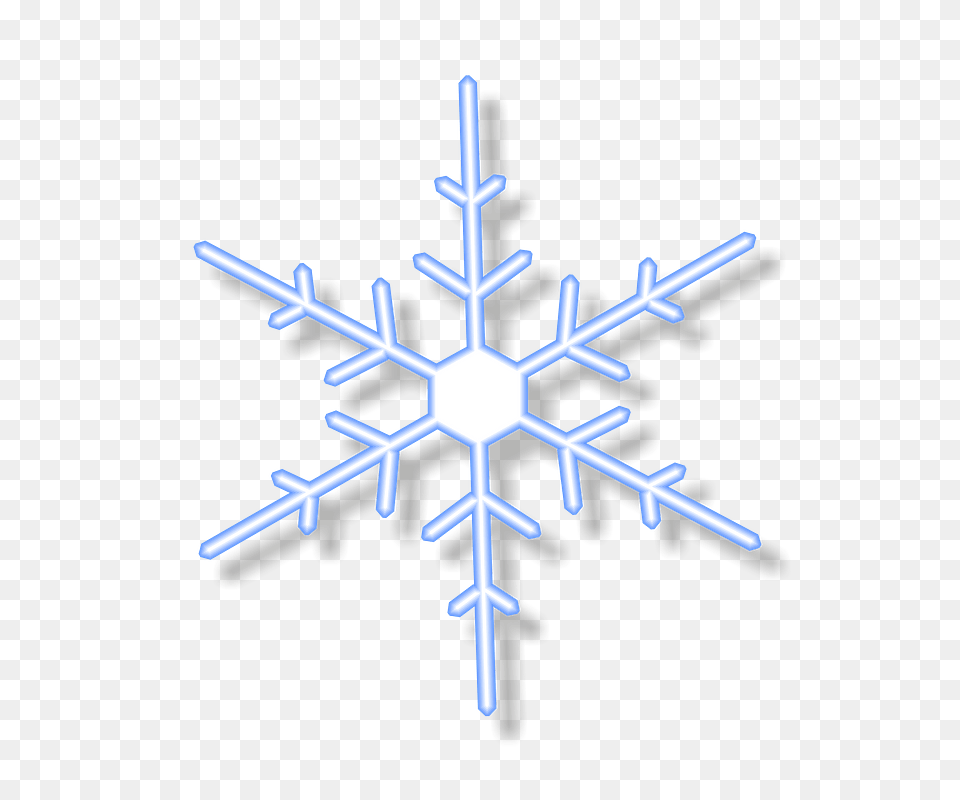 Snowflake Clipart, Nature, Outdoors, Snow, Cross Free Png