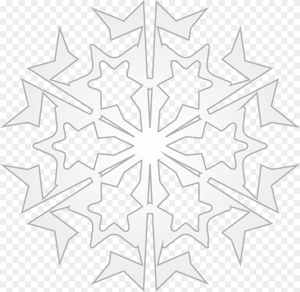 Snowflake Clipart, Nature, Outdoors, Snow Png Image