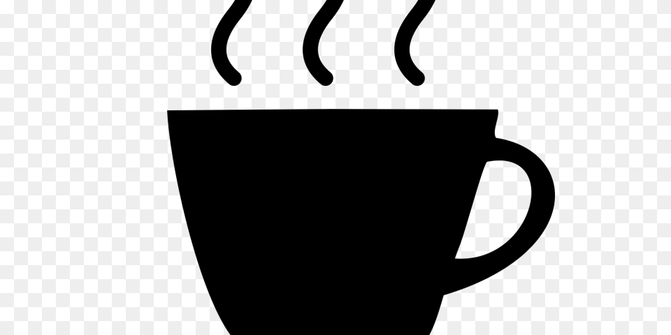 Snowflake Clipart Coffee Mug, Gray Free Png