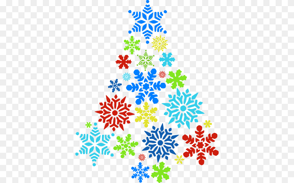 Snowflake Clipart Colorful, Art, Floral Design, Graphics, Pattern Png
