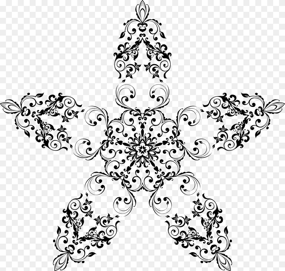 Snowflake Clipart Crystal Cowboy Hat Vector, Gray Png