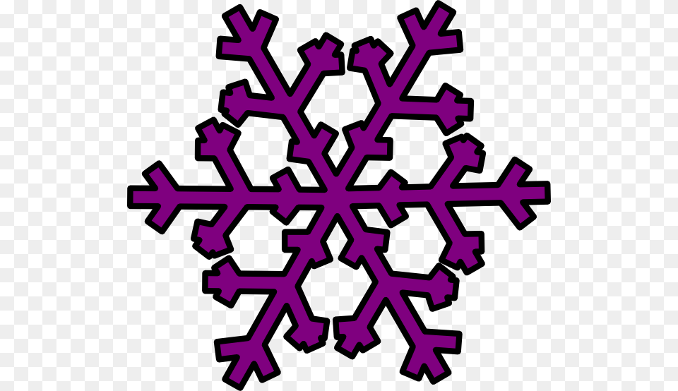 Snowflake Clipart Dark Purple, Nature, Outdoors, Snow, Dynamite Free Transparent Png