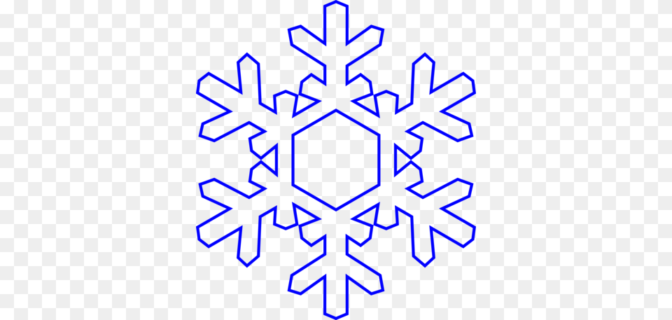 Snowflake Clipart Design, Nature, Outdoors, Snow Free Transparent Png