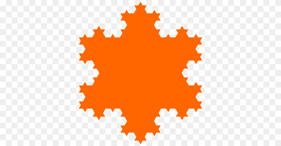 Snowflake Clipart Orange, Leaf, Plant, Pattern, Logo Free Png