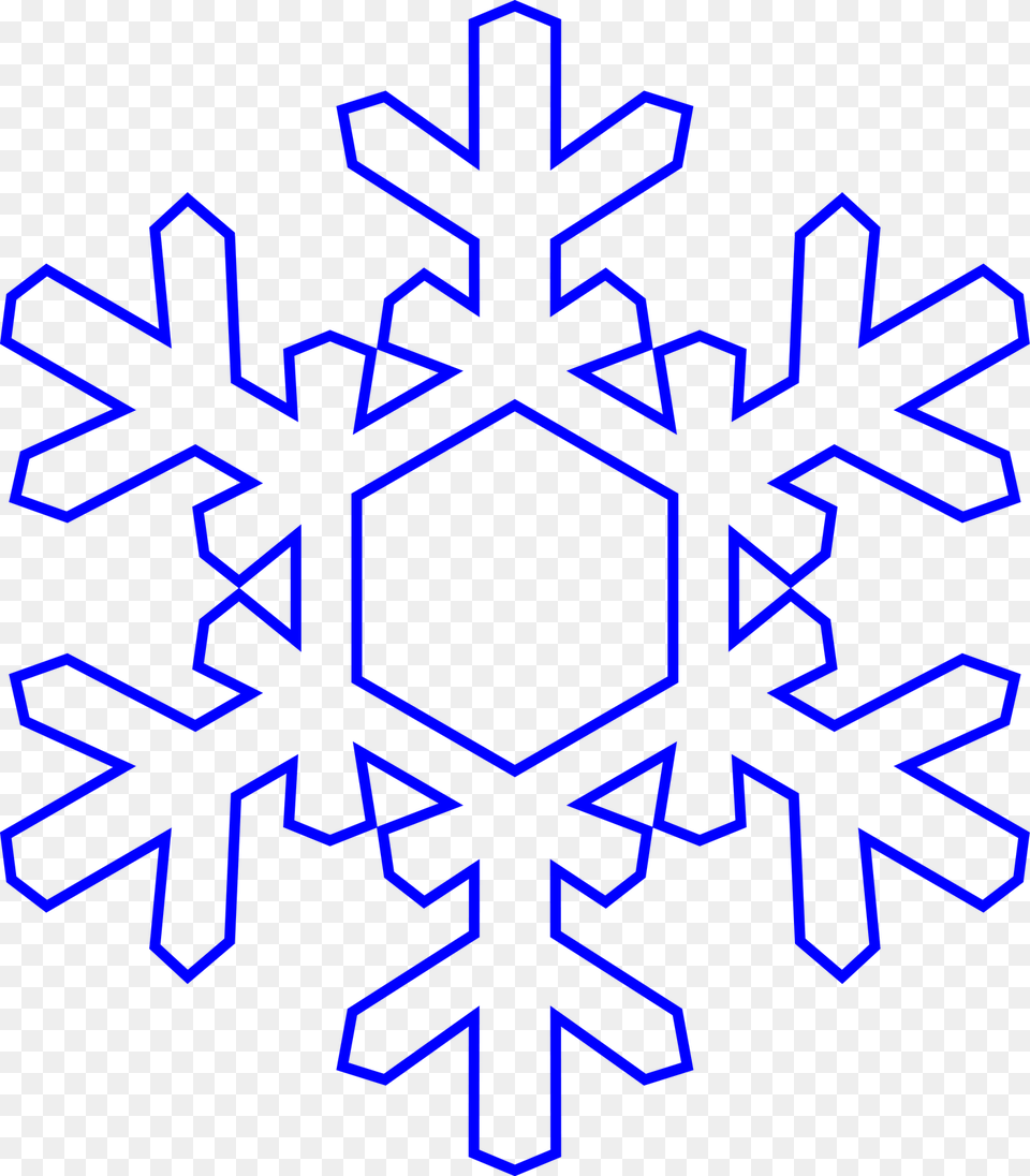 Snowflake Clipart Transparent Background, Nature, Outdoors, Snow Png