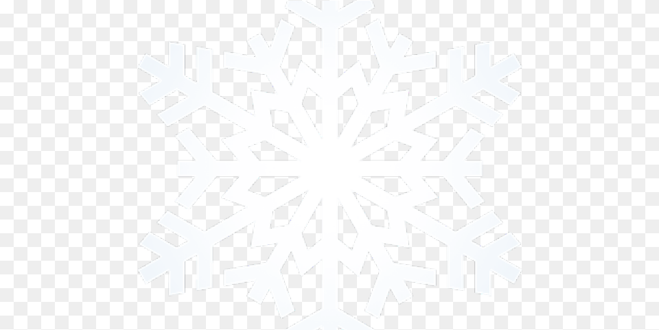 Snowflake Clipart Transparent Background Transparent White Snowflake Clipart, Nature, Outdoors, Snow Png Image