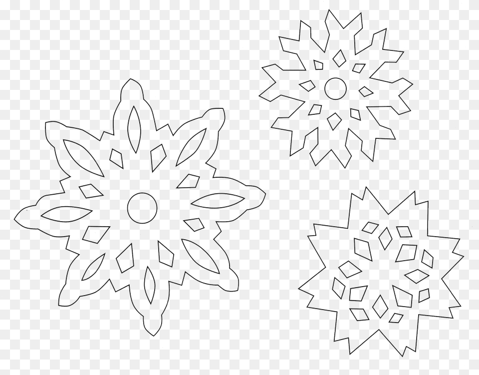 Snowflake Design Clipart Free Library Snowflake Snow Flake Clip Art, Nature, Outdoors, Blackboard Png Image