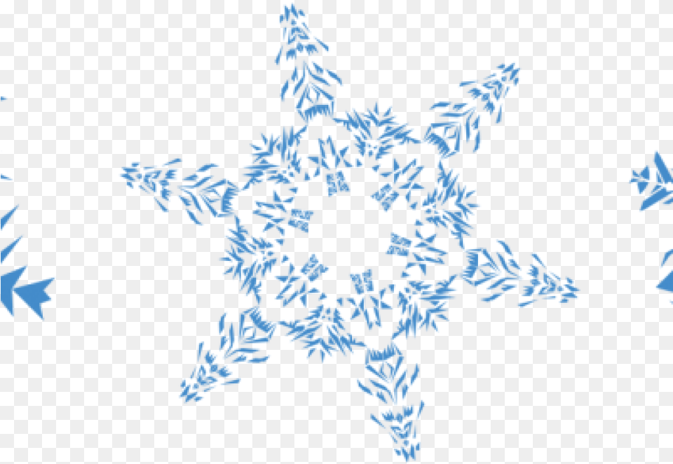 Snowflake Elephant Clipart Hatenylo Snow Flakes, Nature, Outdoors, Person, Face Free Png Download